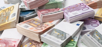 Geldstapel Euro